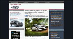 Desktop Screenshot of g25driver.com